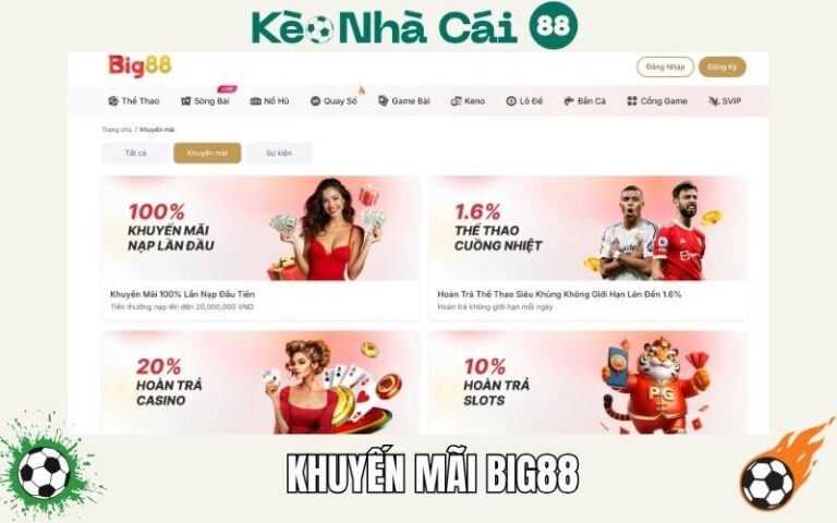 Khuyến Mãi Big88 - Ưu Đãi Cực Khủng Dành Cho Người Chơi Mới 11 Khuyen Mai Big88 Uu Dai Cuc Khung Danh Cho Nguoi Choi Moi